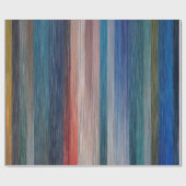 カラフルストライプ ラッピングペーパー (フラット)