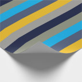 カラフルストライプ ラッピングペーパー (角)