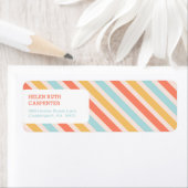 カラフルストライプ ラベル (インサイチュ)