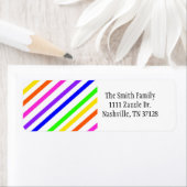 カラフルストライプ ラベル (インサイチュ)