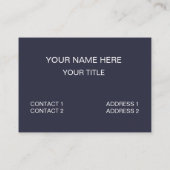 カラフルストライプ 名刺 (裏面)