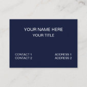 カラフルストライプ 名刺 (裏面)