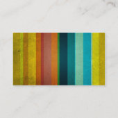 カラフルストライプ 名刺 (裏面)