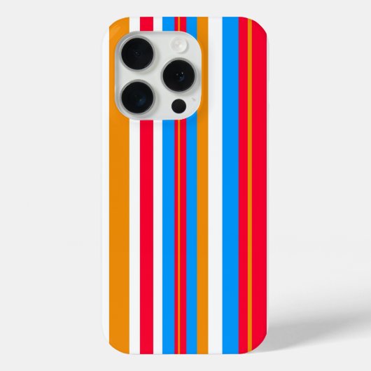 カラフルストライプ Case-Mate iPhoneケース (裏面)