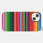 カラフルストライプ iPhoneケース (裏面横)