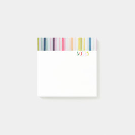 カラフルストライプPost-It ポストイット