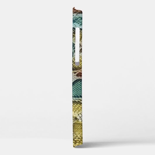 カラフルスネークスキン:シームレスデザイン。 Case-Mate iPhoneケース (裏面 / 左)