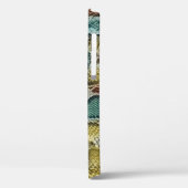 カラフルスネークスキン:シームレスデザイン。 Case-Mate iPhoneケース (裏面 / 左)