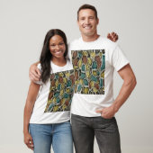 カラフルスネークスキン:シームレスデザイン。 Tシャツ (ユニセックス)