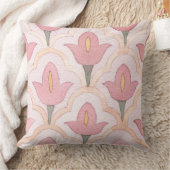 カラフルスペインのタイル水色フローラ装飾的 クッション (ブランケット)