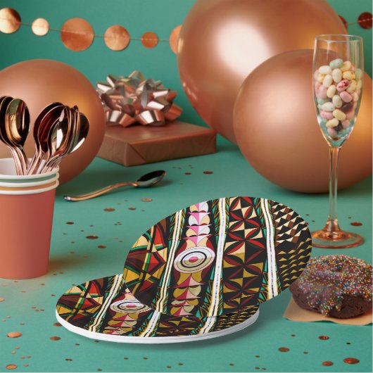 カラフルスペインの天井 ペーパープレート (複数)