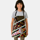 カラフルスペインの抽象芸術 エプロン (インサイチュ)