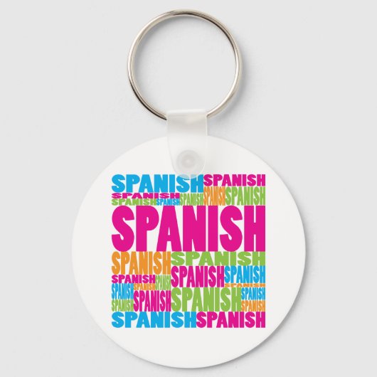 カラフルスペインの キーホルダー (正面)