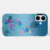 カラフルスポット Case-Mate iPhoneケース (裏面 (横))