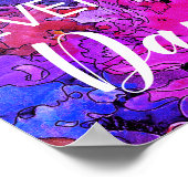 カラフルスマイル毎日ポスター8"x10" ポスター (角)