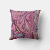 カラフルスワーズピンクブルー金ゴールド装飾用クッション クッション (裏面)