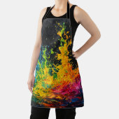 カラフルス絵を描プ エプロン (インサイチュ)