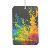 カラフルス絵を描プ カーエアーフレッシュナー (正面)