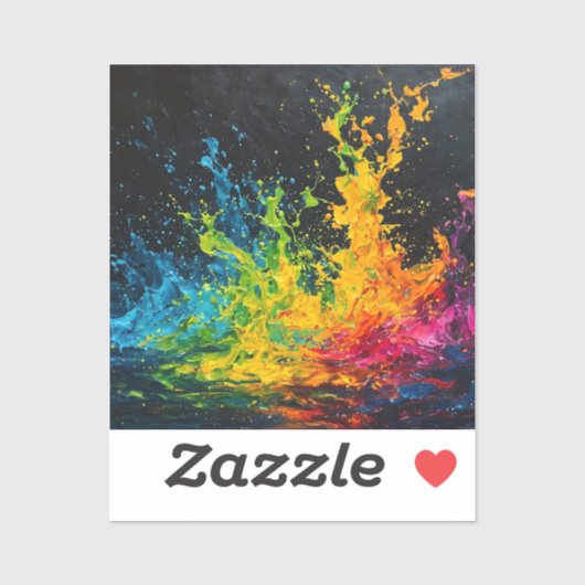 カラフルス絵を描プ シール (シート)