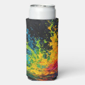 カラフルス絵を描プ スリム缶クーラー (Seltzer裏面)