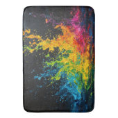 カラフルス絵を描プ バスマット (正面縦)