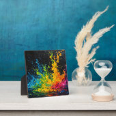 カラフルス絵を描プ フォトプラーク (インサイチュ)