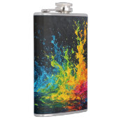 カラフルス絵を描プ フラスク (右)