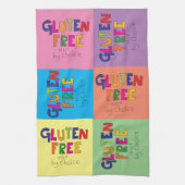 カラフルセリアックグルテンフリーコエリアック キッチンタオル (縦)