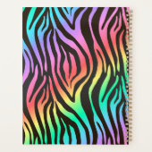 カラフルゼブラ印刷 プランナー手帳 (裏面)