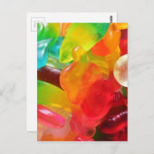 カラフルゼリーガム ポストカード (正面/裏面)