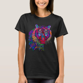 カラフルタイガーTシャツ Tシャツ