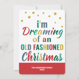 カラフルタイポグラフィクリスマスおもしろい2020 シーズンカード