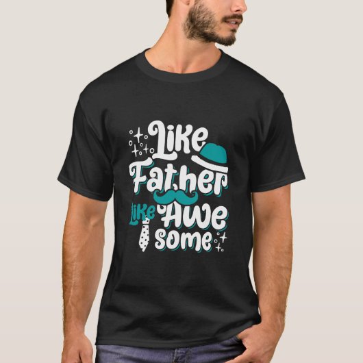 カラフルタイポグラフィデザイン Tシャツ (正面)