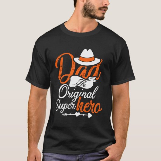 カラフルタイポグラフィデザイン Tシャツ (正面)