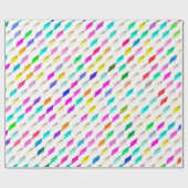 カラフルタイル包装紙 ラッピングペーパー (フラット)