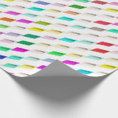 カラフルタイル包装紙 ラッピングペーパー (角)