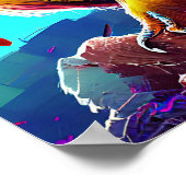 カラフルタカ ポスター (角)