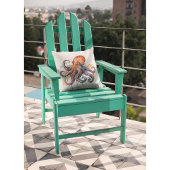 カラフルタコ水色の大目 クッション