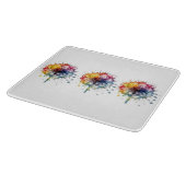 カラフルタンポポ カッティングボード (角)