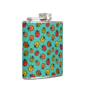 カラフルターコイズ フラスク (右)