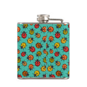 カラフルターコイズ フラスク (裏面)