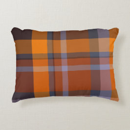 カラフルタータンチェック アクセントクッション