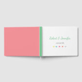 カラフルダイヤ結婚紙吹雪 ゲストブック (全面)