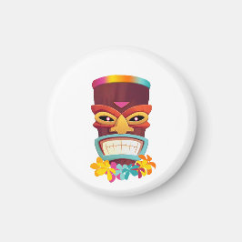 カラフルチキと花 マグネット