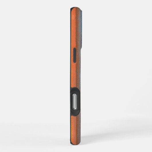 カラフルチャコールボホストライプ iPhoneケース (右側面)