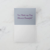 カラフルチューリップ水彩フローラ サンキューカード (内部)