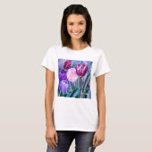 カラフルチューリップTシャツ Tシャツ (正面フル)