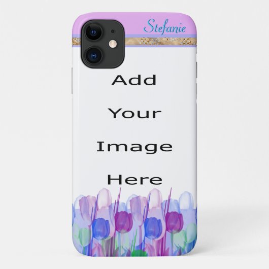 カラフルチューリ縁どップ Case-Mate iPhoneケース (裏面)