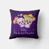 カラフルディアデロスムエルトス | クッション (裏面)