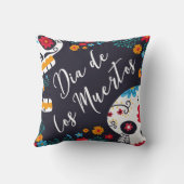 カラフルディアデロスムエルトス | クッション (裏面)